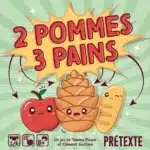 Illustration du jeux 2 pommes, 3 pains, co-créé par Tommy Paupe
