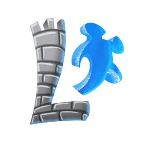 Logo de Ludipassion, boutique de jeux de société participant au festival Ludi'Vaux