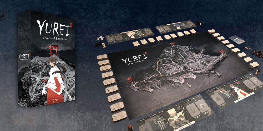 Yūrei: Ghosts of Enoshima, créé par Lang Teav, à Ludi'Vaux 2025 Venez essayer Yūrei: Ghosts of Enoshima, en avant première dans la zone Proto du festival Ludi'Vaux 2025 !