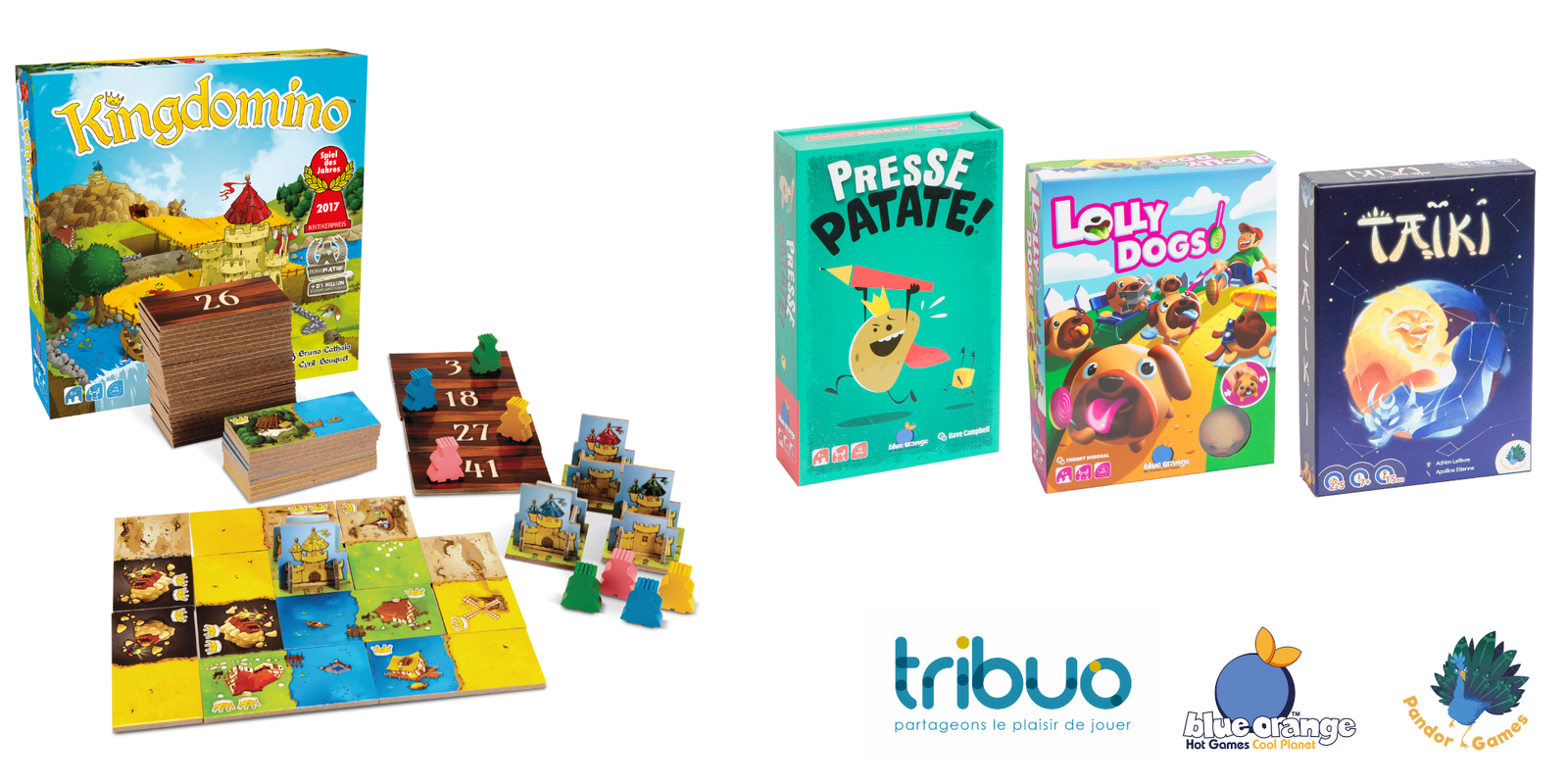 Tribuo soutient le festival Ludi'Vaux 2025 avec des jeux de Blue Orange Games et de Pandor Games. Retrouvez les jeux Tribuo durant le festival de jeux en Seine-et-Marne : Ludi'Vaux 2025 ! Tribuo soutient le festival Ludi'Vaux 2025 avec des jeux de Blue Orange Games et de Pandor Games. Retrouvez les jeux Tribuo durant le festival de jeux en Seine-et-Marne : Ludi'Vaux 2025 !
