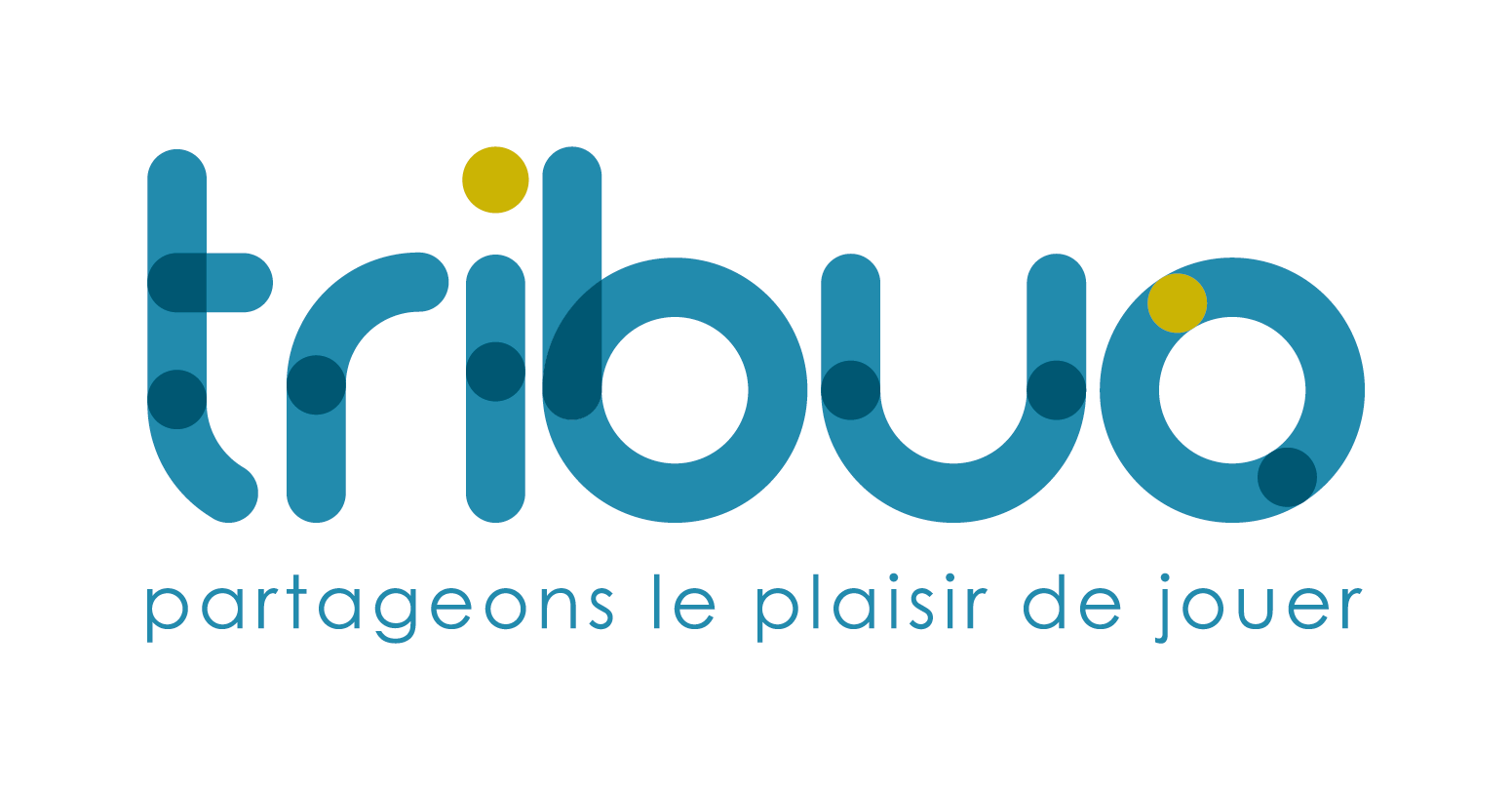 Logo de Tribuo, distributeur français de jeux de société, partenaire du festival de jeux en Seine-et-Marne : Ludi'Vaux !