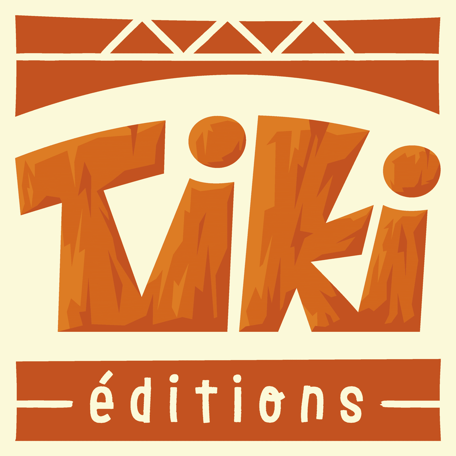 Logo de Tiki Éditions, éditeur de jeux de société participant au festival Ludi'Vaux